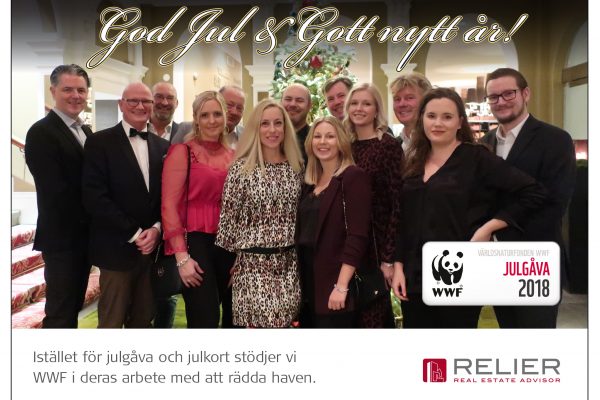 God jul från oss på Relier