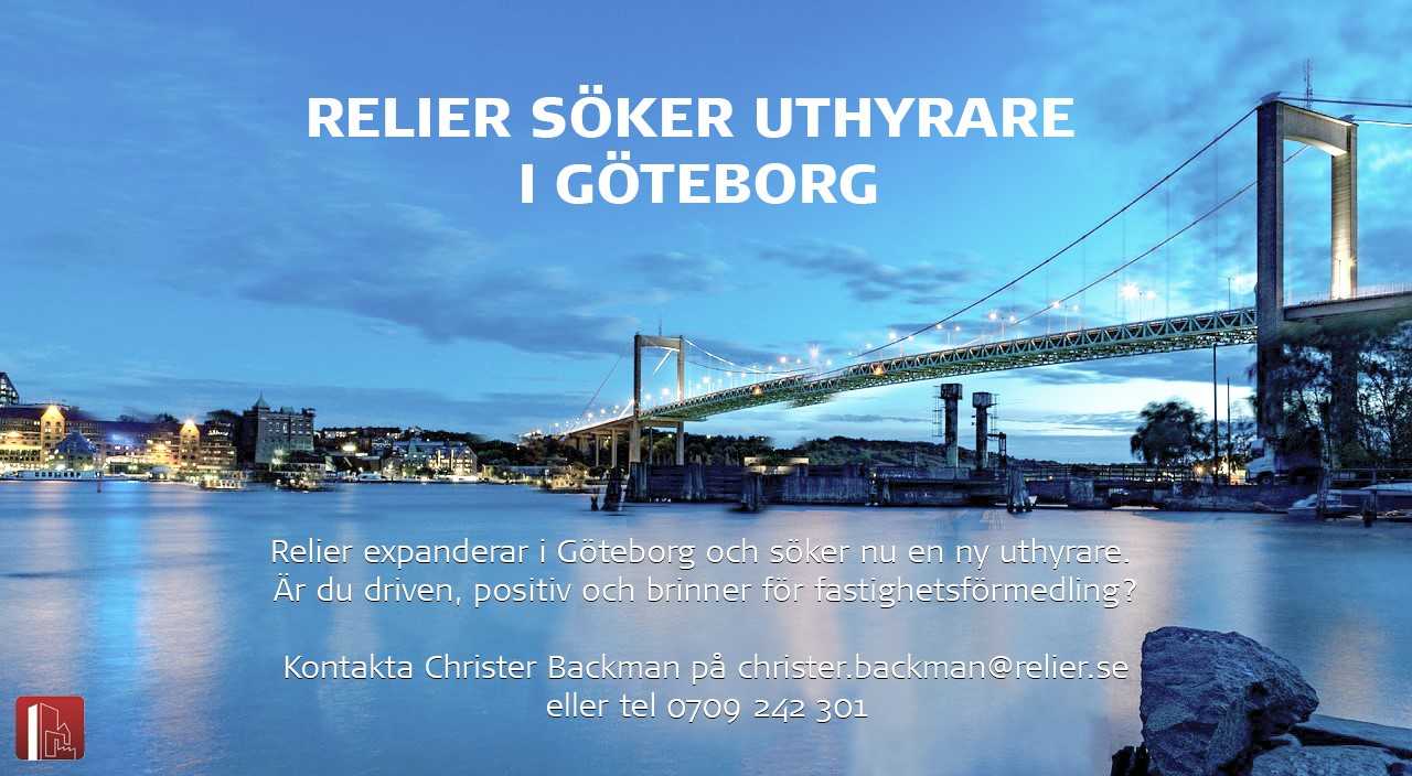 Lokalförmedlare till Göteborgskontoret