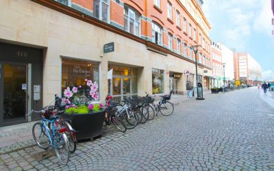 Tredimensionell fastighetsförsäljning i centrala Malmö