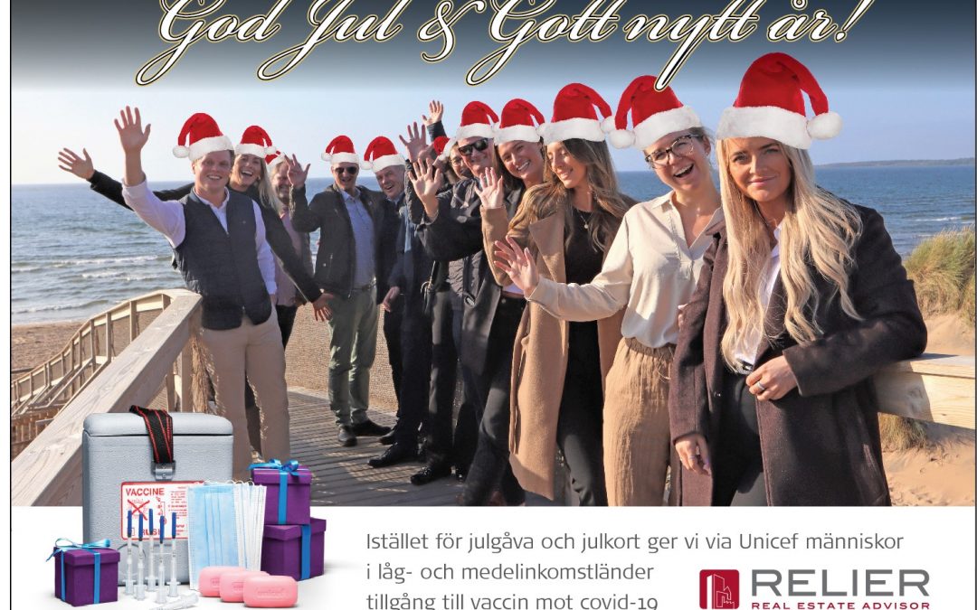 God Jul & Gott Nytt år önskar Relier!