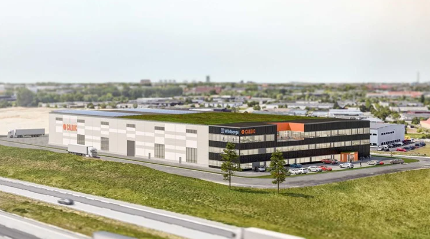 Wihlborgs bygger ny anläggning till Caldic som samlokaliserar till Malmö.